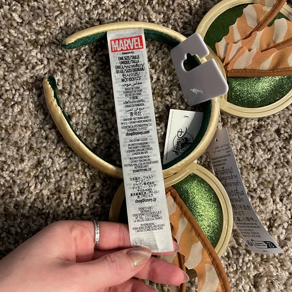 MARVEL Black Panther “Wakanda Forever” Disney Ears - Picture 6 of 6